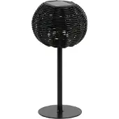 Countryfield Lampe de table solaire Countryfield Onora – Noir, 30 cm