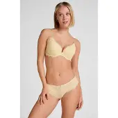 Hunkemoller Slip 'Marine' jaune pastel