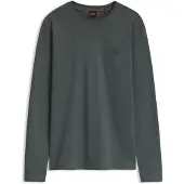 BOSS pour homme. 50512111 Maillot manches longues Tacks vert (XL), Casuel, Coton, Manche longue