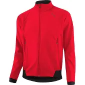 Loeffler Veste de vélo pour hommes Cosmo CF AB, couleur rouge, modèle Warm, taille 50