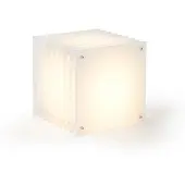 Bang Lớp Big Square Lampe de Table Milky acrylic