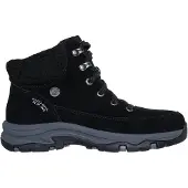 SKECHERS Bottines à lacets noir