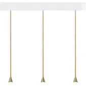 Trizo21 Austere D1 3 RF75 Suspension Brass | White | DALI|Push