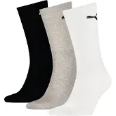 Puma Chaussettes de sport gris / noir / blanc