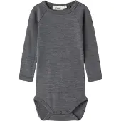 Lil´ Atelier Barboteuse / body gris chiné