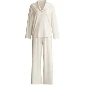 Calida Pyjama 'Striped Dreams' beige clair
