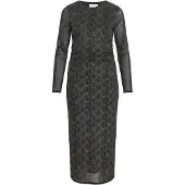 Vila Robe 'VICarini' gris foncé / noir