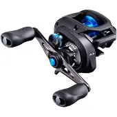 Shimano SLX DC, 151, main gauche, moulinet de pêche baitcast, frein étoile, contrôle numérique, SLXDC151