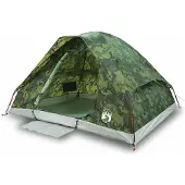 vidaXL Tente de camping dôme 2 personnes motif camouflage étanche à l'eau