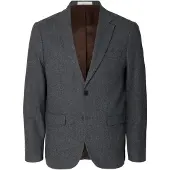Selected Veste de costume 'SLHREED' gris / gris foncé