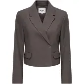 ONLY Blazer 'ONLLinda' brun foncé