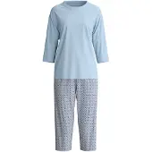 Calida Pyjama 'Cotton Special' gris basalte