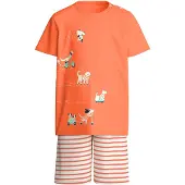Calida Pyjama 'Toddlers Scooter' saumon