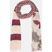 s.Oliver Écharpe beige / beige foncé / bordeaux