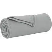 vidaXL Jeté Gris 170 x 130 cm Toison