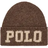 Ralph Lauren Bonnet crème / marron chiné