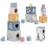 Polar B VIGA PolarB : Pyramide éducative, jeu de tri, cubes, blocs de construction