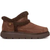 SKECHERS Boots 'Keepsakes Lite - Winter Snug' chocolat