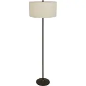 BELID Soft Floor Lamp Linen White|Metallic Bronze
