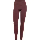 Adidas Pantalon de sport 'Studio All Me' rouge rouille