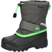 Lico Bottes en caoutchouc 'Turku' anthracite / vert