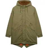 Superdry Parka mi-saison olive