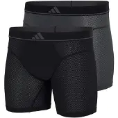 Adidas Boxers ' Active Micro Vent ' gris foncé / noir