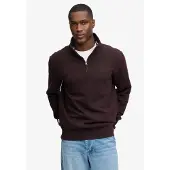 Superdry Sweat à Demi-zip Essential Serif Logo