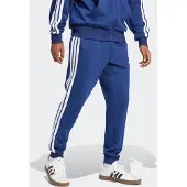 Adidas Essentials 3 Stripes Fleece Joggers Bleu L / Regular Homme