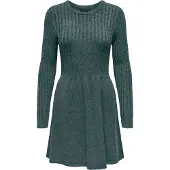 ONLY Robes en maille 'ONLFIA' vert chiné