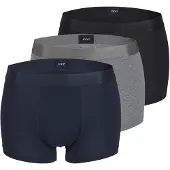 JOOP! Boxers bleu marine / gris chiné / noir