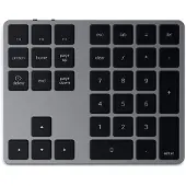Satechi Extended Sans Fil Keypad – Connexion Bluetooth – Touches de Fonction et Flèches de Navigation – Compatible avec les Accessoires Apple