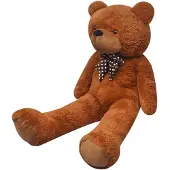 vidaXL Doudou "Prettin" en polyester de couleur brune. Dimensions (L/H) 260x242 cm