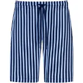 Mey Pantalon de pyjama 'Graphic Stripes' bleu / blanc