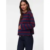 Mamalicious T-shirt bleu / pourpre