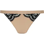 Mey Slip ' Serie Poetry Vogue ' beige / noir