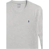Ralph Lauren Pyjama long gris / noir