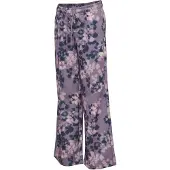Hummel Pantalon gris / violet