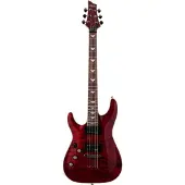 Schecter Omen Extreme 6 Black Cherry LH guitare électrique pour gaucher