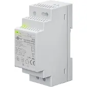 Goobay 74764 Bloc d'alimentation pour rail DIN 12 V (DC), 2,5 A, 30 W, blanc - convient pour un montage DIN, TH 35/7,5 ou TH 35/15 (anciennement TS 35/7,5, TS 35/15)