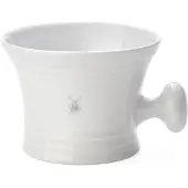 Muhle Accessories Porcelain Bowl for Mixing Shaving Cream bol en porcelaine rasage White 1 pcs