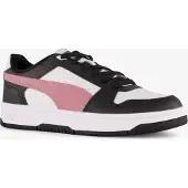 Puma Baskets basses 'Rebound' pitaya / noir / blanc
