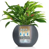 Lechuza Jardinière PURO Color 50 ALL-IN-ONE diamètre 49 cm blanc