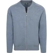 Casamoda Cardigan Zippé Indigo