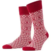 Burlington Chaussettes rouge,