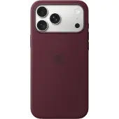 Apple Coque en silicone avec MagSafe pour iPhone 18 Pro Max - Burgundy