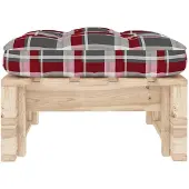 vidaXL Pouf palette de jardin bois de pin imprégné