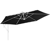 vidaXL Housse de rechange pour parasol noir 350 cm