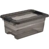 Keeeper 1094082700000 boîte de rangement "cornelia", 4 litres, crystal-grey