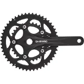 Shimano FC-345 Compact Crankset 2x9-speed - black Shimano Parts